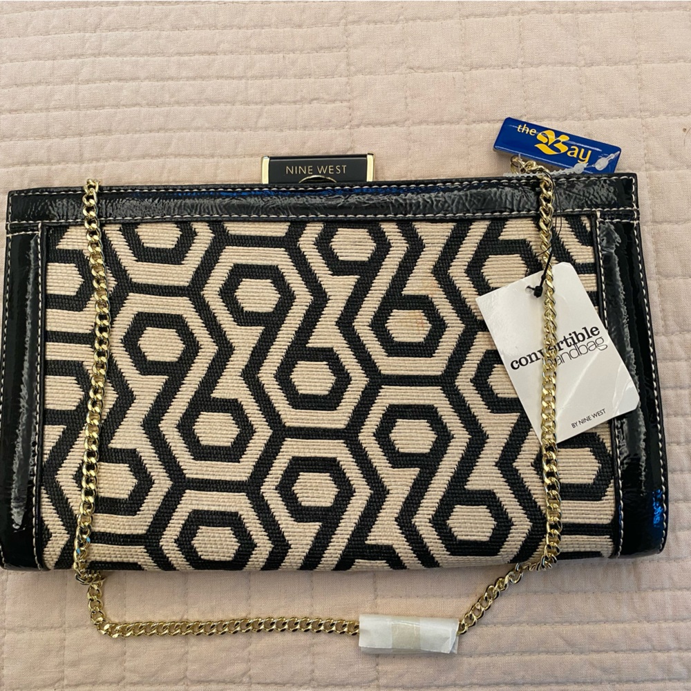 Vintage clutch by nine west